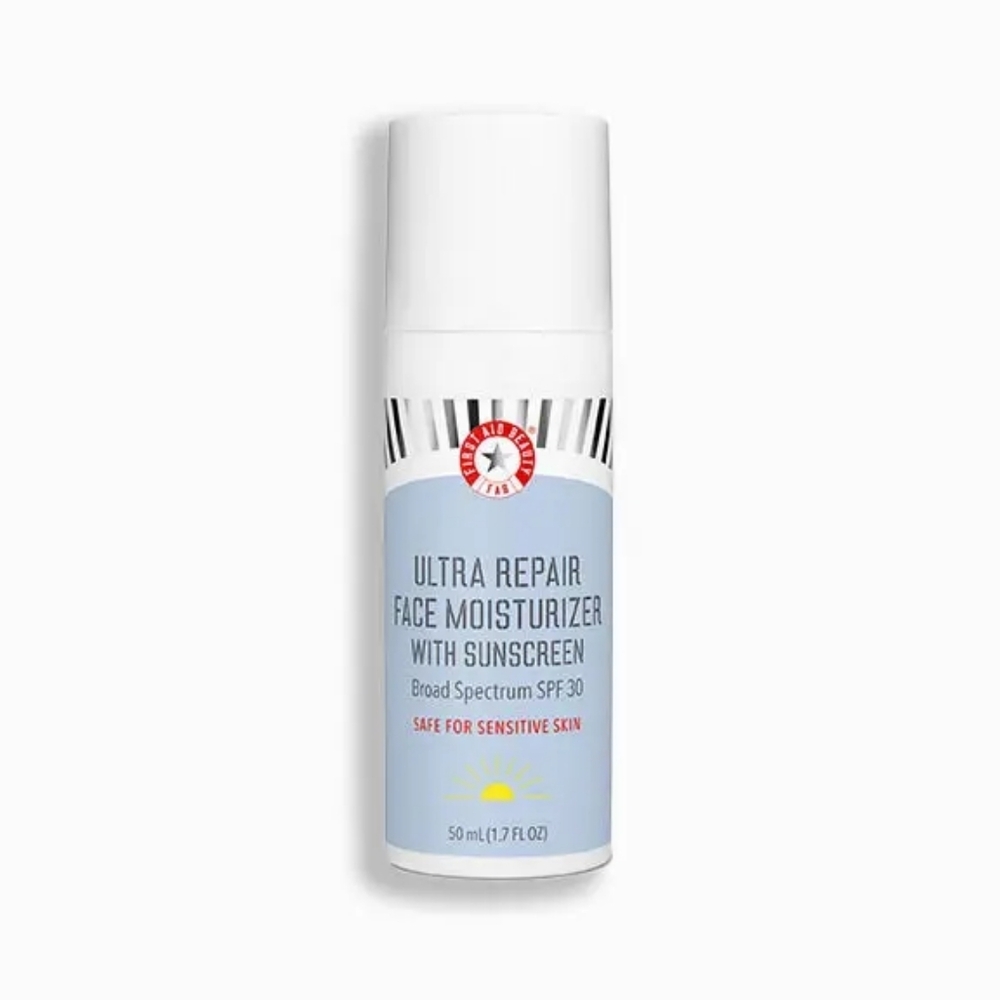 🆕 First Aid Beauty Ultra Repair Face Moisturizer with Sunscreen SPF 30
